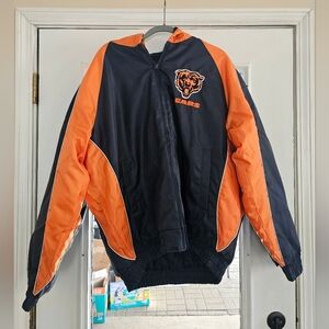 Chicago Bears Black and Orange Jacket